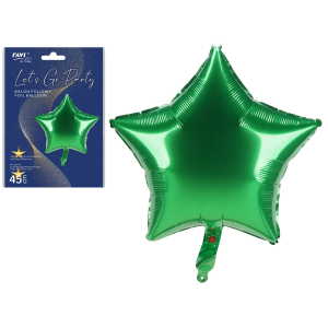 Balon foliowy STAR green RAVI